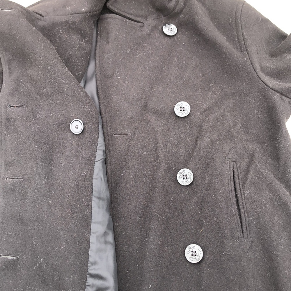 J.PERCY Nautical Button Wool Coat - Picture 6 of 14
